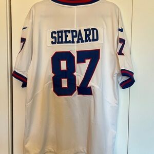 NFL White Giants #87 Shepard Jersey